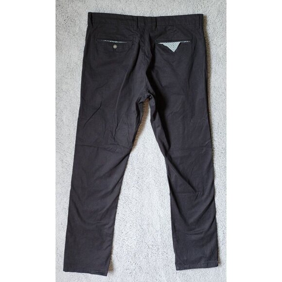 Across the Pond Signature Line Grayish Black Stretch Pants Size 34 x 32 - Picture 14 of 16